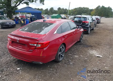 2022 Honda Accord Sport 2.0T из США, поврежденный, VIN 1HGCV2F31NA093707